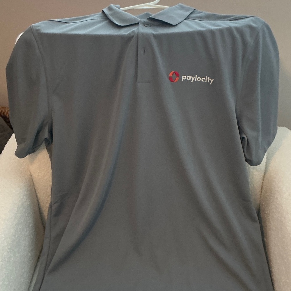 Nike Gray Polo Shirt for Men